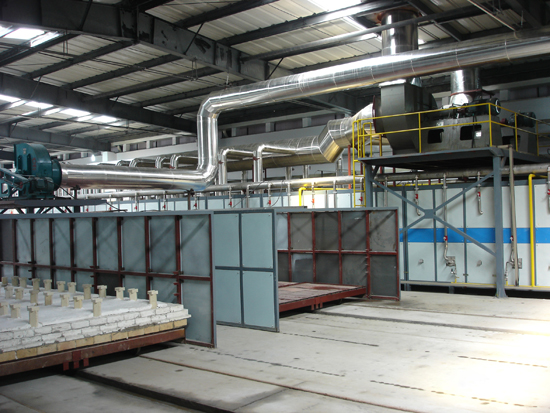 四维卫浴148米亚洲最长窑炉生产线投产 - 家居装修知识网