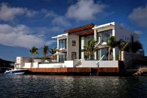加勒比岛国濒水别墅 好想有个这样的家