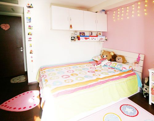 温馨紫粉色美家 时尚白领的单身公寓（组图） 