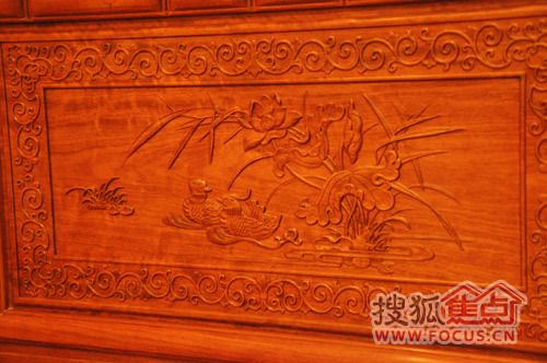 红木大床鉴赏:卧室里面工艺精湛的文化瑰宝