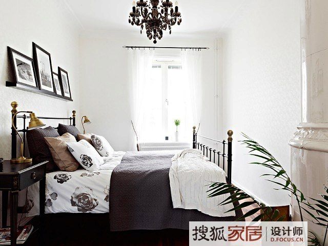 71平米黑白花色公寓  恰到完美的北欧风 