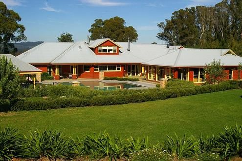 澳大利亚现代牧场大宅装修设计风格(组图)