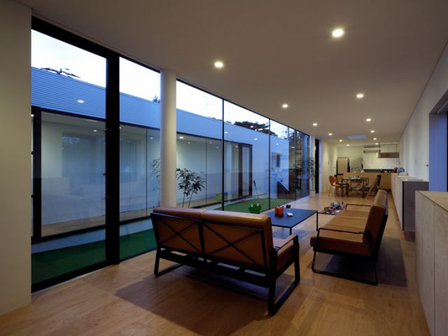 在家来一盘高尔夫 日本KKC现代绿色住屋(图)
