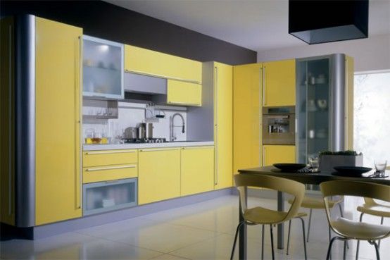 舒适温馨 8个实例教你如何打造黄色厨房(图) 