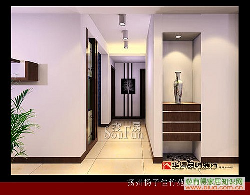 扬州市扬子佳竹苑4#403-混合型风格-三居室_看装修案例