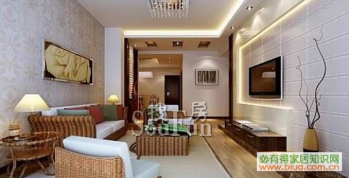 雅景公寓-东南亚风格-二居室_看装修案例