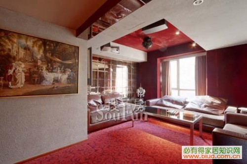 上海滩花园洋房-混合型风格-五居室_看装修案例