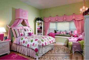 粉色卧室设计