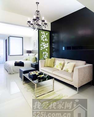 5款小户型客厅设计 营造居室不同风格