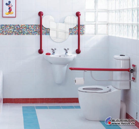 13款外国儿童卫浴间设计 孩子们的乐园(组图)