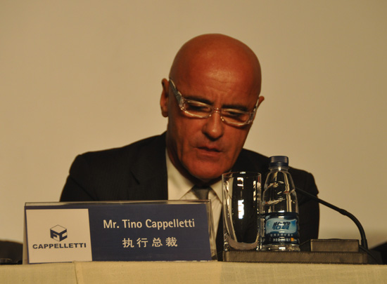 CappellettiCEO Tino Cappelletti