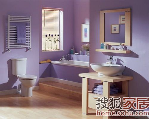 浪漫清新的浴室空间 让我们轻松自由享受其间