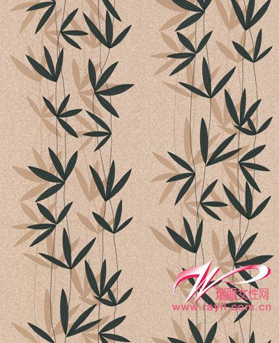 竹叶造型壁纸