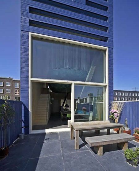 蓝色之家 环保住宅设计让你更靠近自然