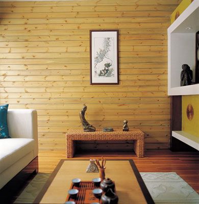 实木家具是中式空间里使用最多的材料