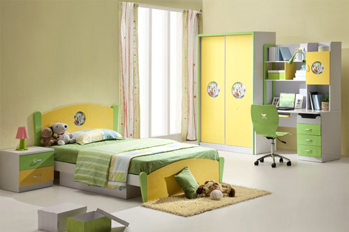 一些小摆设的装饰能够为孩子们的房间增添许多色彩和乐趣
