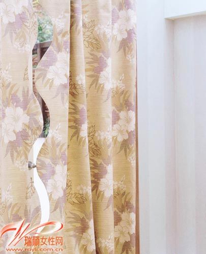 为居室增色 窗帘花边的12种搭配方案