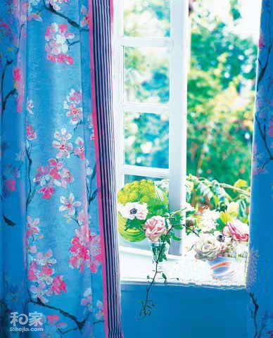 花色窗帘设计绝对惊艳你的家