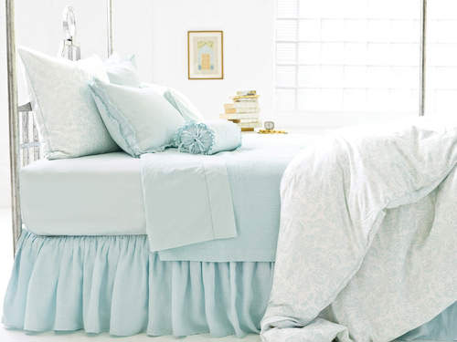 清新床品 尽显卧室的优雅风格