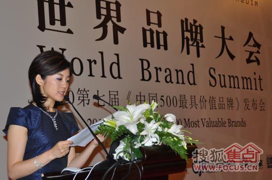 2010第七届《中国500最具价值品牌》发布会