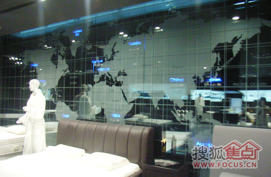 慕思·3D的世界地图背景墙