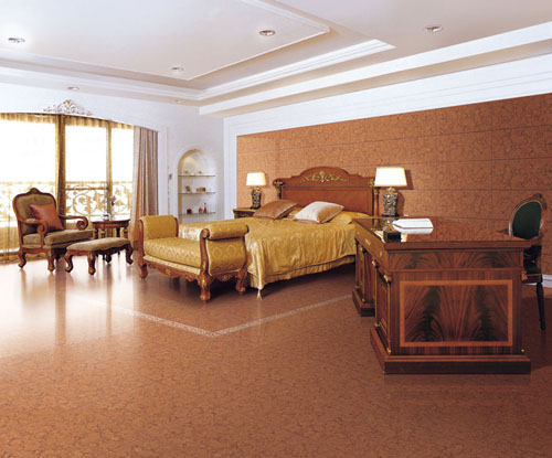 欧神诺铂金系列玻化砖打造的顶级奢华空间