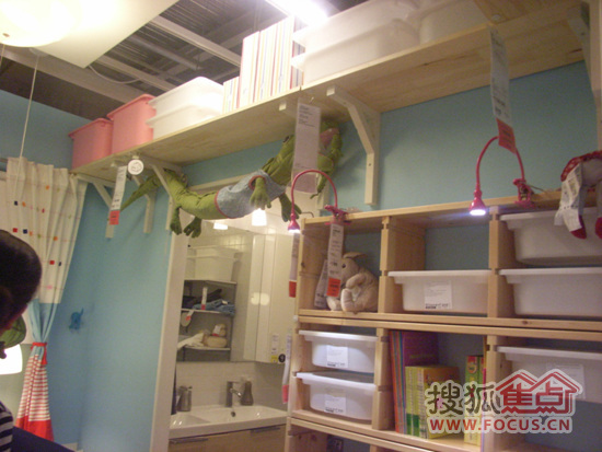 儿童房增加存储空间的细节处理