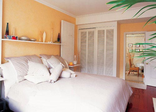 卧室的洁净形象是对地中海风格的精致注释。