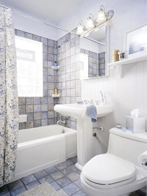 28图秀简洁的卫浴空间 纯白诱惑