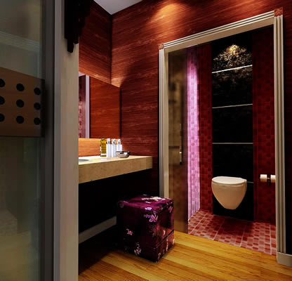 14款美观实用的小户型浴室