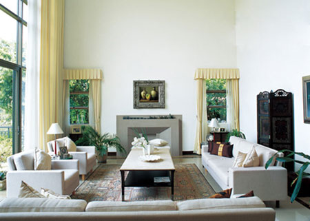 唯美+现代 20款经典客厅设计