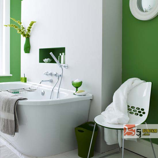 缤纷色彩设计 小资最爱的时尚卫浴空间
