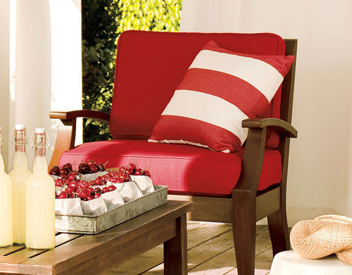 实木单人沙发椅比较常用于户外