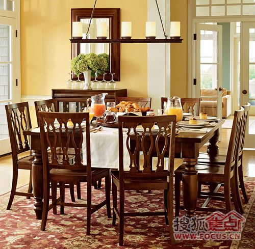 中式优雅 现代八仙桌 