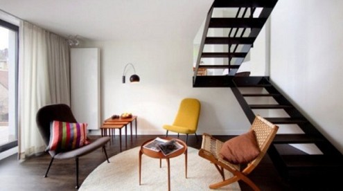 时髦家居：新艺术派与极简主义的完美融合 布鲁塞尔的惊艳公寓
