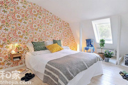 壁纸装饰画想象 打造15个简约风格卧室