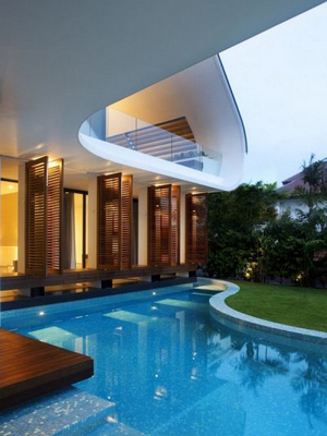 装修指南：新加坡动感住宅现代家居想象典型