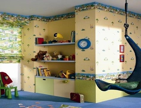 用米奇漆装修的儿童房