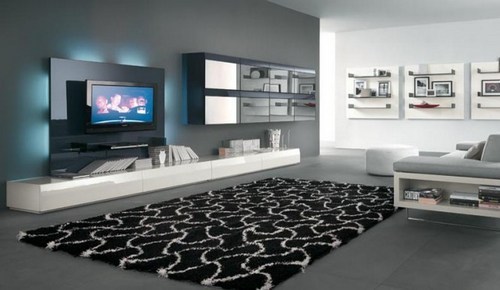 17款现代风格的电视墙 让客厅卓尔不群