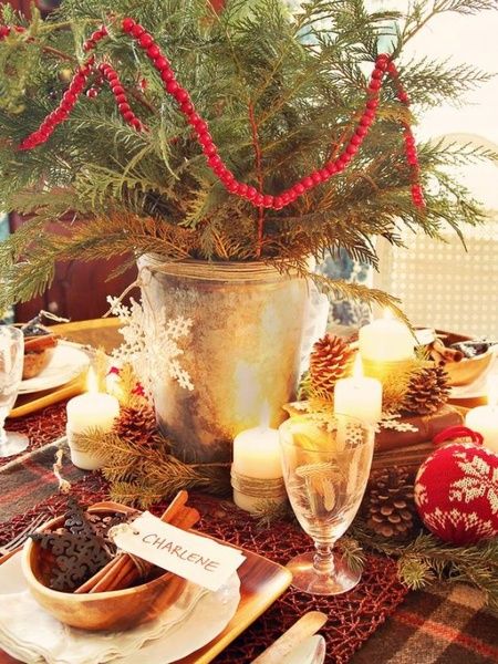 圣诞餐桌布置 你准备好让它们惊艳了吗 