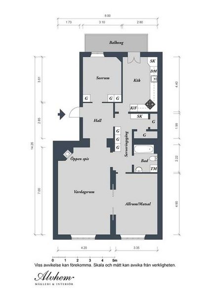 瑞典潮流摩登公寓 自然主义橡木地板(组图) 