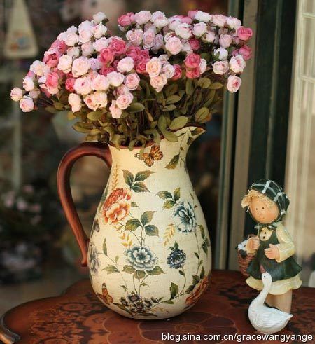 纷繁华美的复古花瓶，源自欧洲宫廷的复古奢华