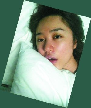 尹恩惠爱拍睡醒后的素颜照
