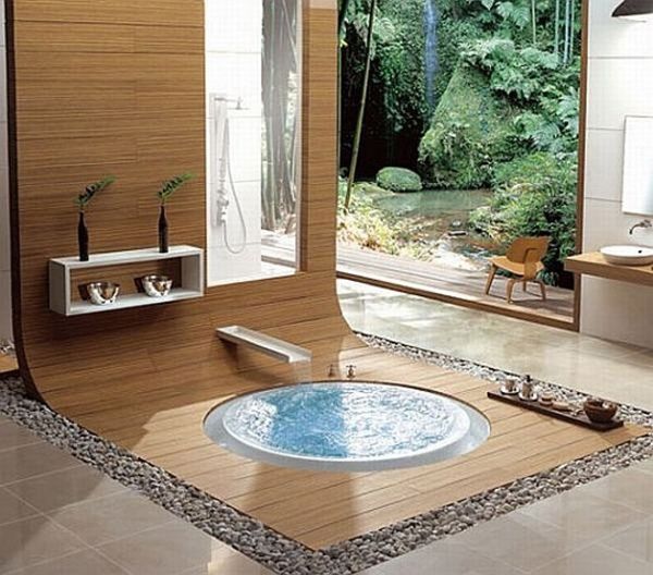 浴室地板情结 16款创意浴室设计方案(组图) 