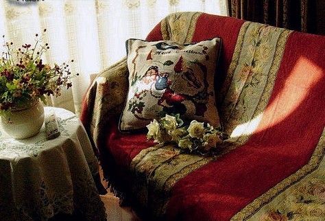 沙发套 给沙发穿上美丽的外衣做保暖(组图) 