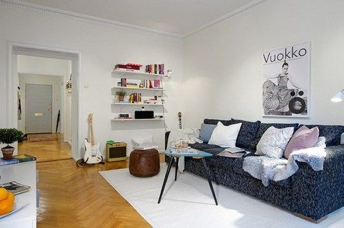 现代风格+个性十足 时尚瑞典公寓欣赏（图） 