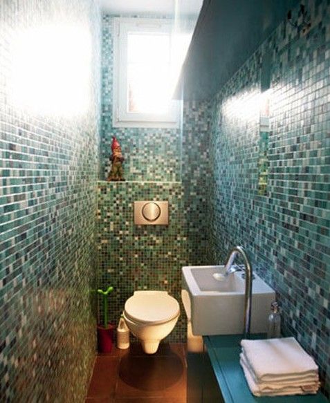 超狭长卫浴空间装修方案 拥挤不再个性凸显 