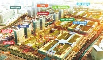 成都香江全球家居CBD规划图