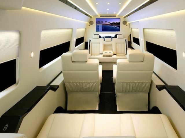 哇！私人飞机设计理念的奢华商务车（图） 