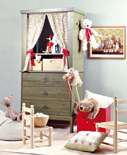 最漂亮房间 可以DIY的27款清新童真儿童房(图) 